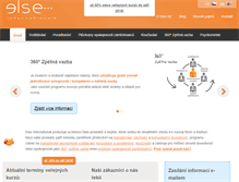 Tablet Screenshot of elseaz.cz
